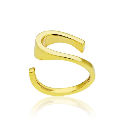 Δαχτυλίδι Γυναικείο Σκέτο Κίτρινο Χρυσό 14 Καρατίων Κ14 026431