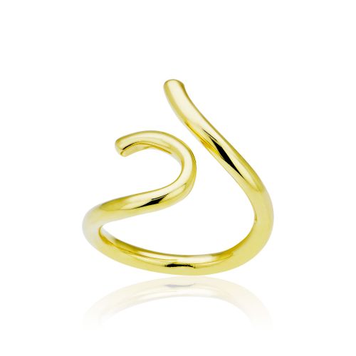 Δαχτυλίδι από Κίτρινο Χρυσό 14 Καρατίων Κ14 026604