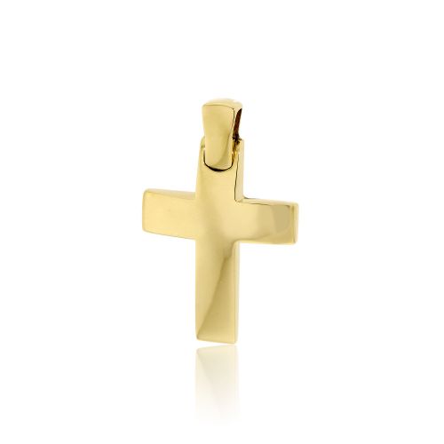 Βαπτιστικός Σταυρός για Αγόρι Val΄Oro Σκέτος από Κίτρινο Χρυσό Κ14 031885