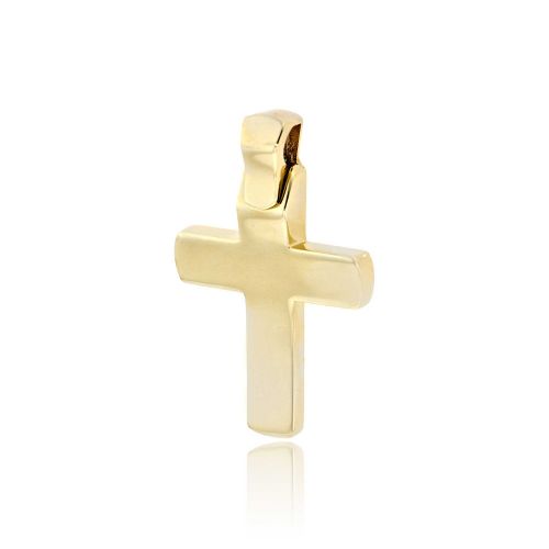 Σταυρός Βάπτισης Val΄Oro για Αγόρι Σκέτος Κίτρινο Χρυσό Κ14 033114
