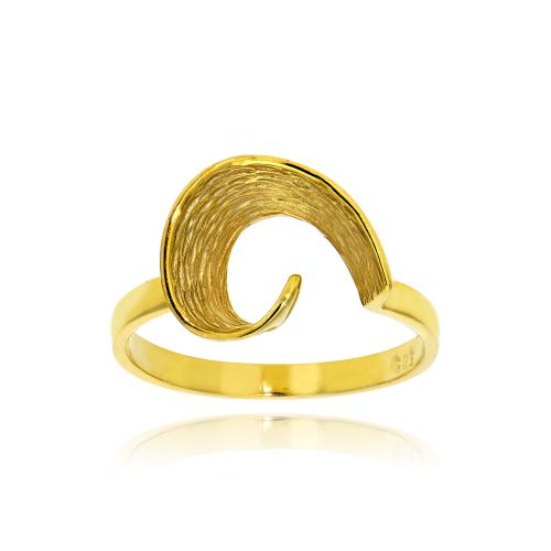 Δαχτυλίδι από Κίτρινο Χρυσό Κ14 035071