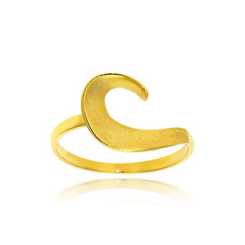 Δαχτυλίδι απο Κίτρινο Χρυσό Κ14 035079