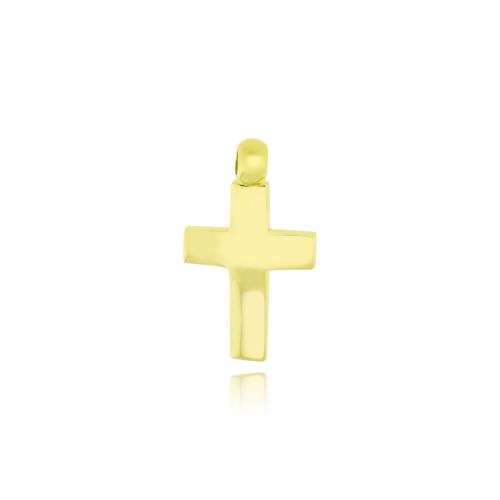 Σταυρός Βάπτισης για Αγόρι από Κίτρινο Χρυσό Κ14 036690