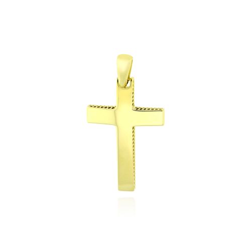 Σταυρός Βάπτισης για Αγόρι από Κίτρινο Χρυσό Κ14 036692