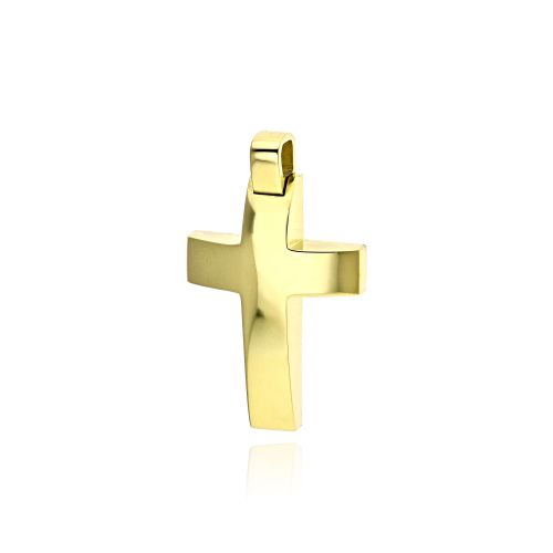 Σταυρός Βάπτισης για Αγόρι από Κίτρινο Χρυσό Κ14 036790