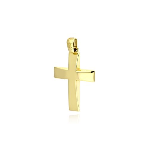Σταυρός Βάπτισης για Αγόρι από Κίτρινο Χρυσό Κ14 037199