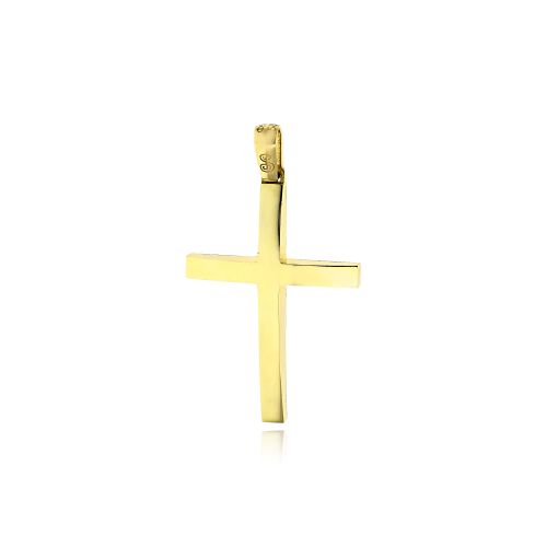 Σταυρός Βάπτισης για Αγόρι από Κίτρινο Χρυσό Κ14 037900