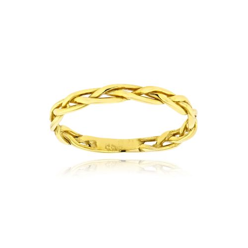 Δαχτυλίδι από Κίτρινο Χρυσό Κ14 038658