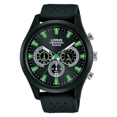 Αντρικό Ρολόι Lorus Sports Quartz με Λουράκι από Καουτσούκ RT371JX9