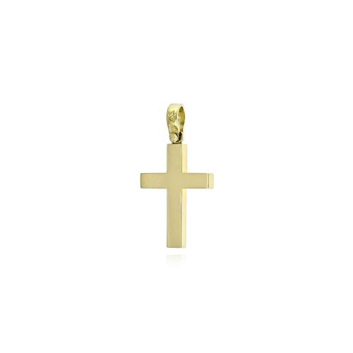 Σταυρός Βάπτισης για Αγόρι από Κίτρινο Χρυσό Κ14 039540
