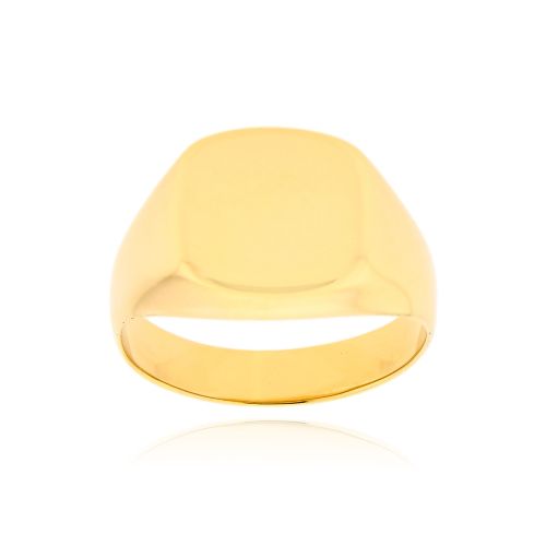 Ανδρικό Δαχτυλίδι από Κίτρινο Χρυσό Κ14 040850