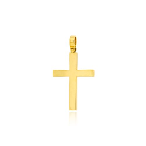 Σταυρός Βάπτισης για αγόρι από Κίτρινο Χρυσό Κ14 041085
