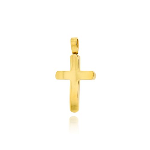 Σταυρός Βάπτισης για Αγόρι από Κίτρινο Χρυσό Κ14 041088