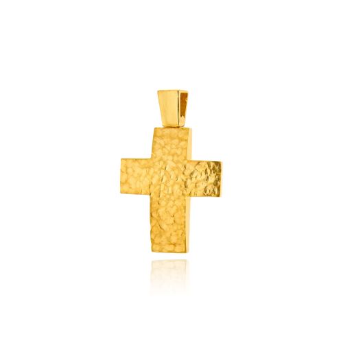 Σταυρός Βάπτισης για Αγόρι από Κίτρινο Χρυσό Κ14 041184
