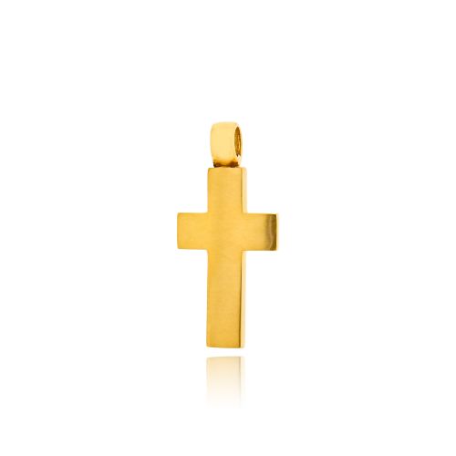 Σταυρός Βάπτισης για Αγόρι από Κίτρινο Χρυσό Κ14 041186