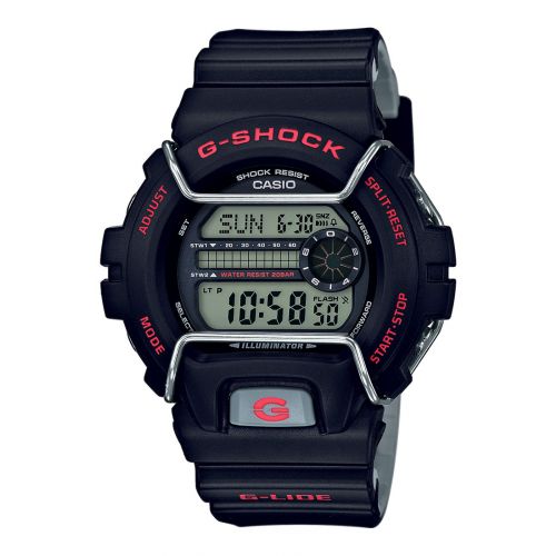 Ψηφιακό ρολόι Casio G-Shock Quartz με Δίχρωμο Λουράκι Ρητίνης GLS-6900-1ER