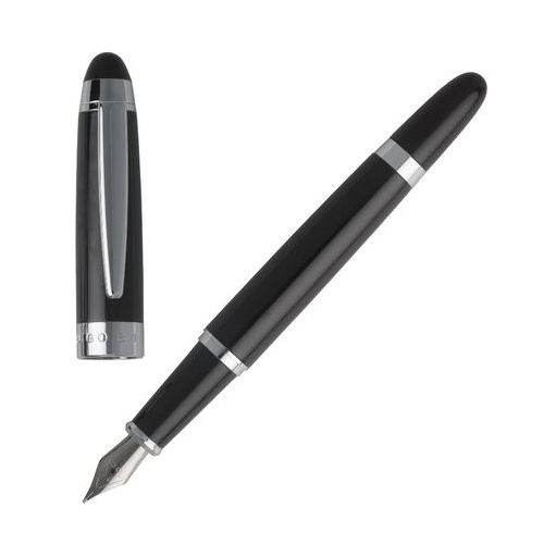 Πένα Hugo Boss Icon σε χρώμα μαύρο και ασημί HSN5012