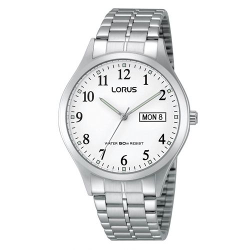 Αντρικό  Ρολόι Lorus Quartz  από Ανοξείδωτο Ατσάλι RXN01DX5B