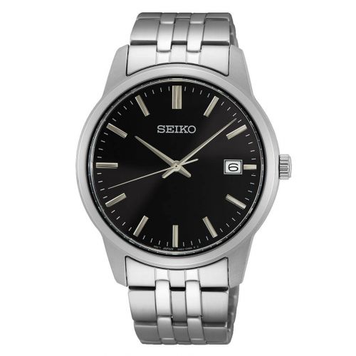 Ρολόι Seiko Essential με Μπρασελέ απο Ανοξείδωτο Ατσάλι SUR401P1