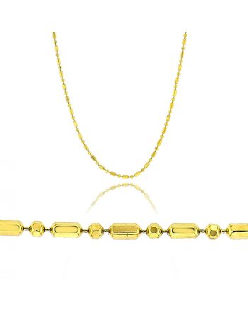 Γυναικεία Αλυσίδα Λαιμού από Κίτρινο Χρυσό 14 Καρατίων 004498