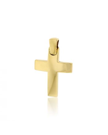 Βαπτιστικός Σταυρός για Αγόρι Val΄Oro Σκέτος από Κίτρινο Χρυσό Κ14 031885