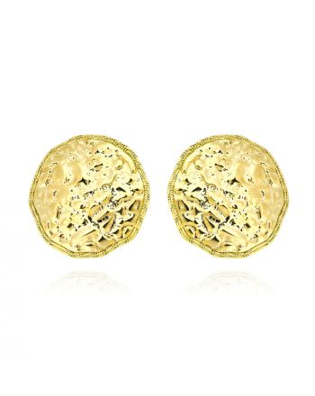 Σκουλαρίκια Gabriela Rigamonti από Κίτρινο Χρυσό 14 Καρατίων 036372