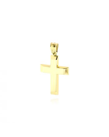 Σταυρός Βάπτισης για Αγόρι από Κίτρινο Χρυσό Κ14 036569