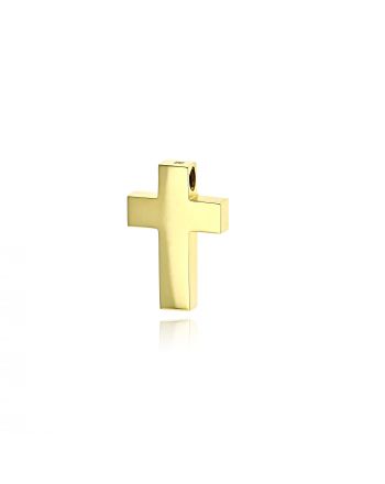 Σταυρός Βάπτισης για Αγόρι από Κίτρινο Χρυσό Κ14 036704
