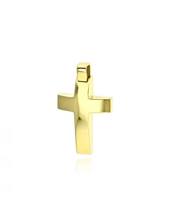 Σταυρός Βάπτισης για Αγόρι από Κίτρινο Χρυσό Κ14 036790