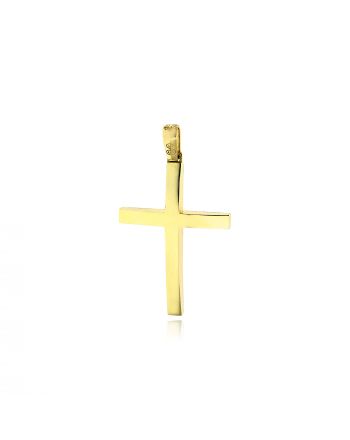 Σταυρός Βάπτισης για Αγόρι από Κίτρινο Χρυσό Κ14 037900