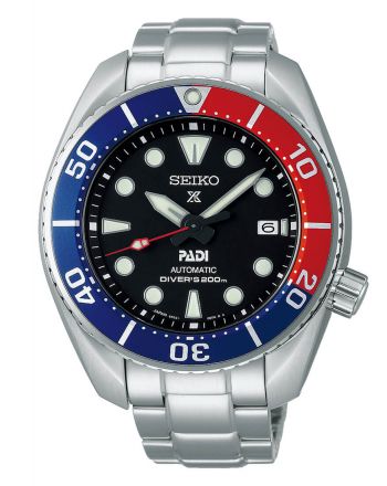 Ρολόι Seiko Prospex PADI "Sumo" Αυτόματο με Μπρασελέ απο Ανοξείδωτο Ατσάλι SPB181J1