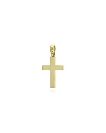Σταυρός Βάπτισης για Αγόρι από Κίτρινο Χρυσό Κ14 039540