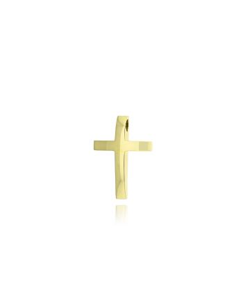 Σταυρός Βάπτισης για Αγόρι από Κίτρινο Χρυσό Κ14 039742