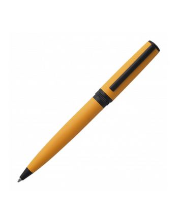 Στυλό Hugo Boss Gear Matrix σε Κίτρινο και Μαύρο Χρώμα HSC9744S