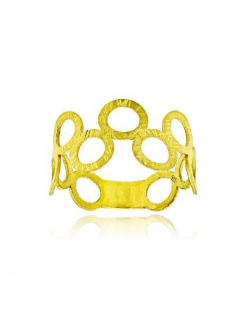 Δαχτυλίδι από Κίτρινο Χρυσό 14 Καρατιών 040225