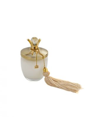 Αρωματικό Κερί με Καπάκι Ρόδι από Μέταλλο 040526