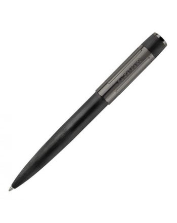 Στυλό Hugo Boss Ballpoint Gear Ribs σε Μαύρο Χρώμα HSV3064A