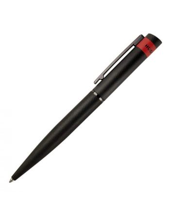 Στυλό Hugo Boss Ballpoint Loop Diamond σε Μαύρο Χρώμα HSW3674A