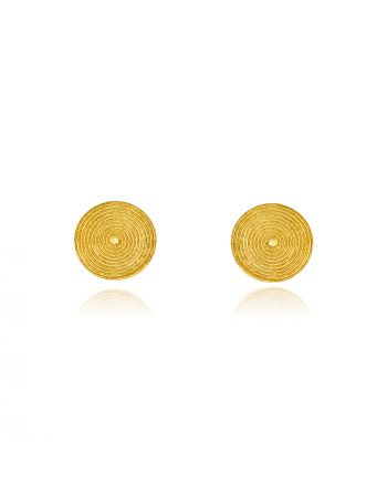 Σκουλαρίκια από Κίτρινο Χρυσό Κ14 041202
