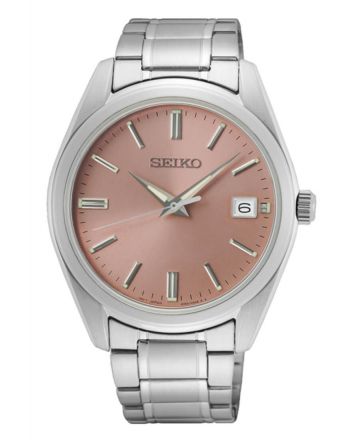 Ανδρικό Ρολόι Seiko Essential με Μπρασελέ απο Ανοξείδωτο Ατσάλι SUR523P1