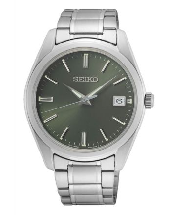 Ανδρικό Ρολόι Seiko Essential με Μπρασελέ απο Ανοξείδωτο Ατσάλι SUR527P1