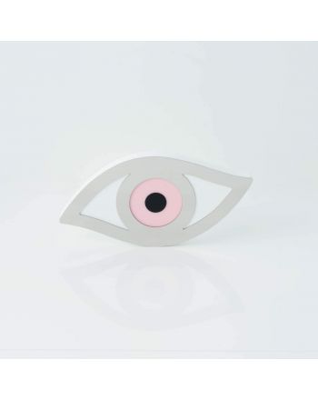 Διακοσμητικό Σπιτιού Μάτι "Pink Blossom" από Ατσάλι και Ακρυλικό 041411