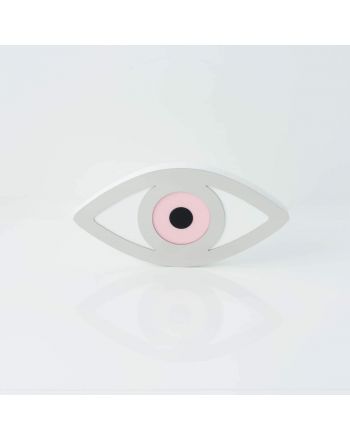 Διακοσμητικό Σπιτιού Μάτι "Pink Blossom" από Ατσάλι και Ακρυλικό 041413