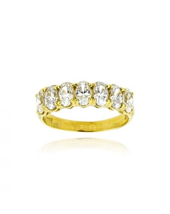 Δαχτυλίδι Σειρέ από Κίτρινο Χρυσό Κ14 με Πέτρες Ζιργκόν 041465