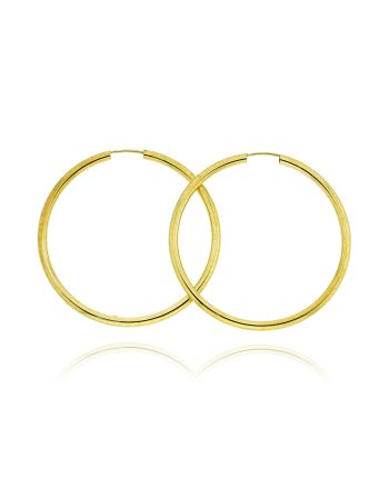 Σκουλαρίκια Κρίκοι από Κίτρινο Χρυσό Κ9 041736