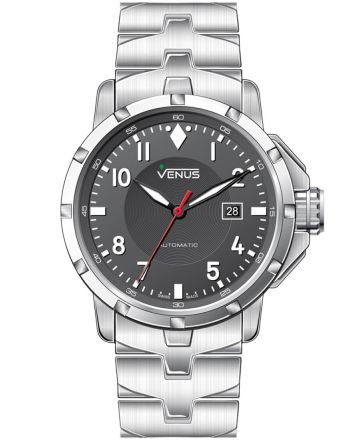 Ρολόι Venus Genesis Automatic με Μπρασελέ από Ανοξείδωτο Ατσάλι VE-1302A1-27-B1
