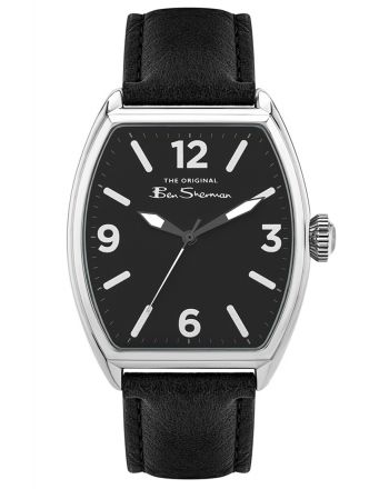 Ανδρικό Ρολόι Ben Sherman με Μαύρο Δερμάτινο Λουράκι BS040B